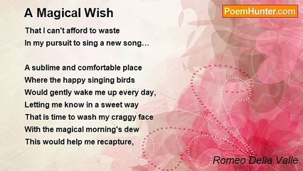 Romeo Della Valle - A Magical Wish