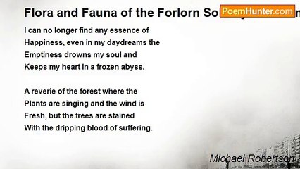Michael Robertson - Flora and Fauna of the Forlorn Solitary Woodlands
