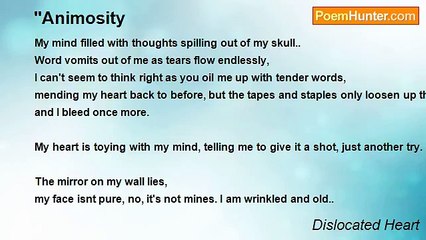 Dislocated Heart - ''Animosity