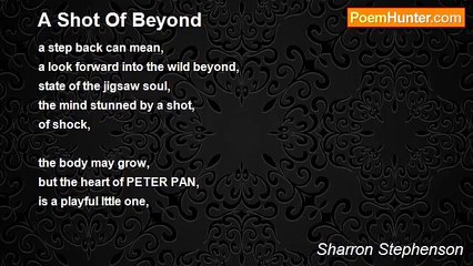 Sharron Stephenson - A Shot Of Beyond