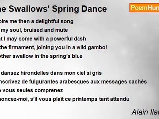 Alain Ilan Braun - The Swallows' Spring Dance