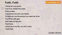 Jordan Moore - Faith, Faith
