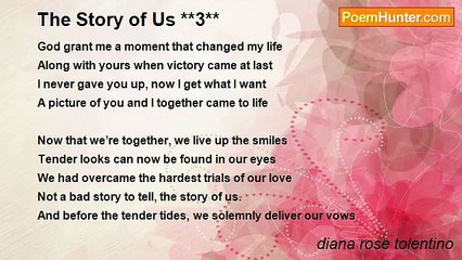 diana rose tolentino - The Story of Us **3**