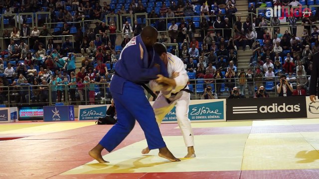 France 1D 2014 +100kg : Teddy Riner (Levallois) - Cyrille Maret (Levallois)