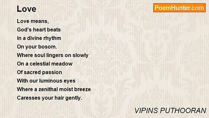 VIPINS PUTHOORAN - Love