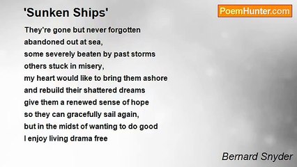 Bernard Snyder - 'Sunken Ships'