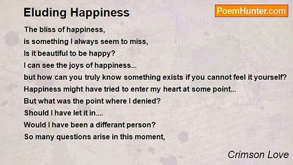 Crimson Love - Eluding Happiness
