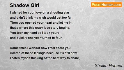Shaikh Haneef - Shadow Girl