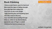 william mcgehee - Rock Climbing