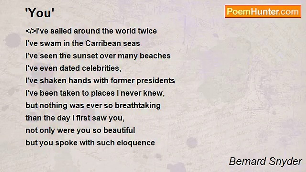 Bernard Snyder - 'You'