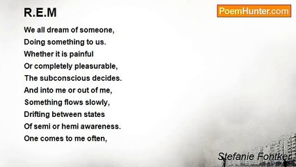 Stefanie Fontker - R.E.M