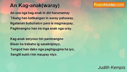 Judith Kempis - An Kag-anak(waray)