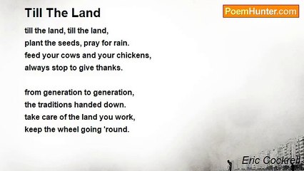 Eric Cockrell - Till The Land