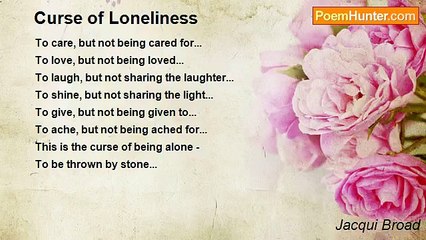 Jacqui Broad - Curse of Loneliness