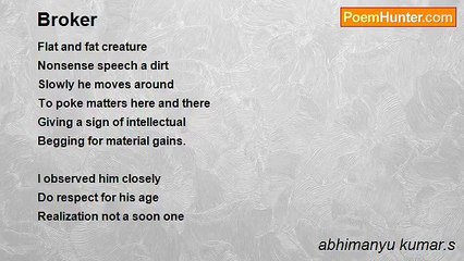 abhimanyu kumar.s - Broker