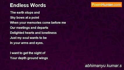 abhimanyu kumar.s - Endless Words