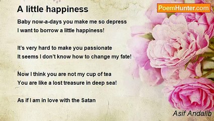 Asif Andalib - A little happiness