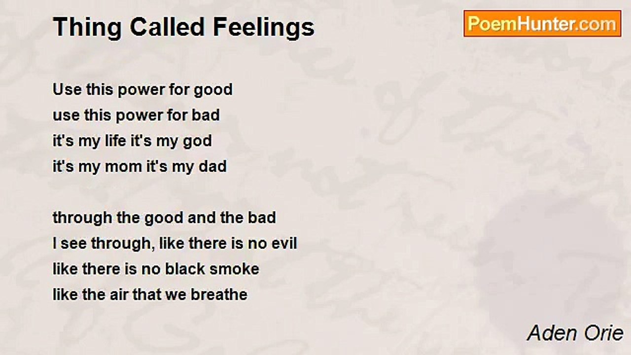 Aden Orie - Thing Called Feelings