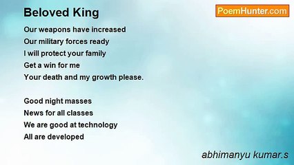 abhimanyu kumar.s - Beloved King