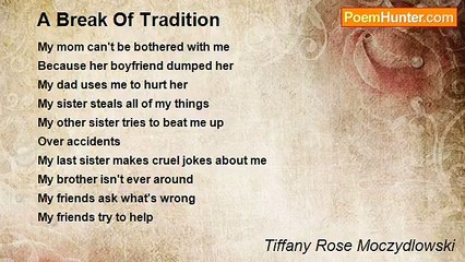 Tiffany Rose Moczydlowski - A Break Of Tradition