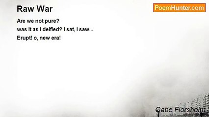 Gabe Florsheim - Raw War