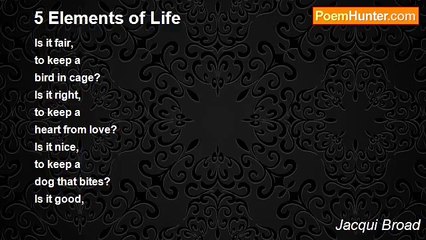 Jacqui Broad - 5 Elements of Life