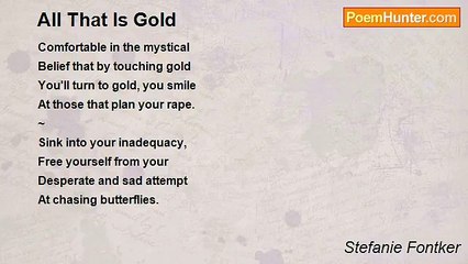Stefanie Fontker - All That Is Gold
