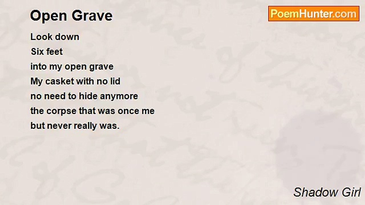 Shadow Girl - Open Grave