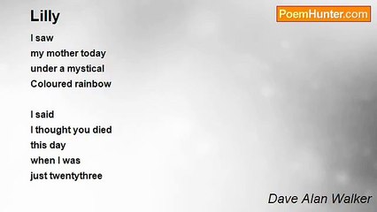 Dave Alan Walker - Lilly