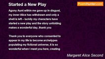 Margaret Alice Second - Started a New Play