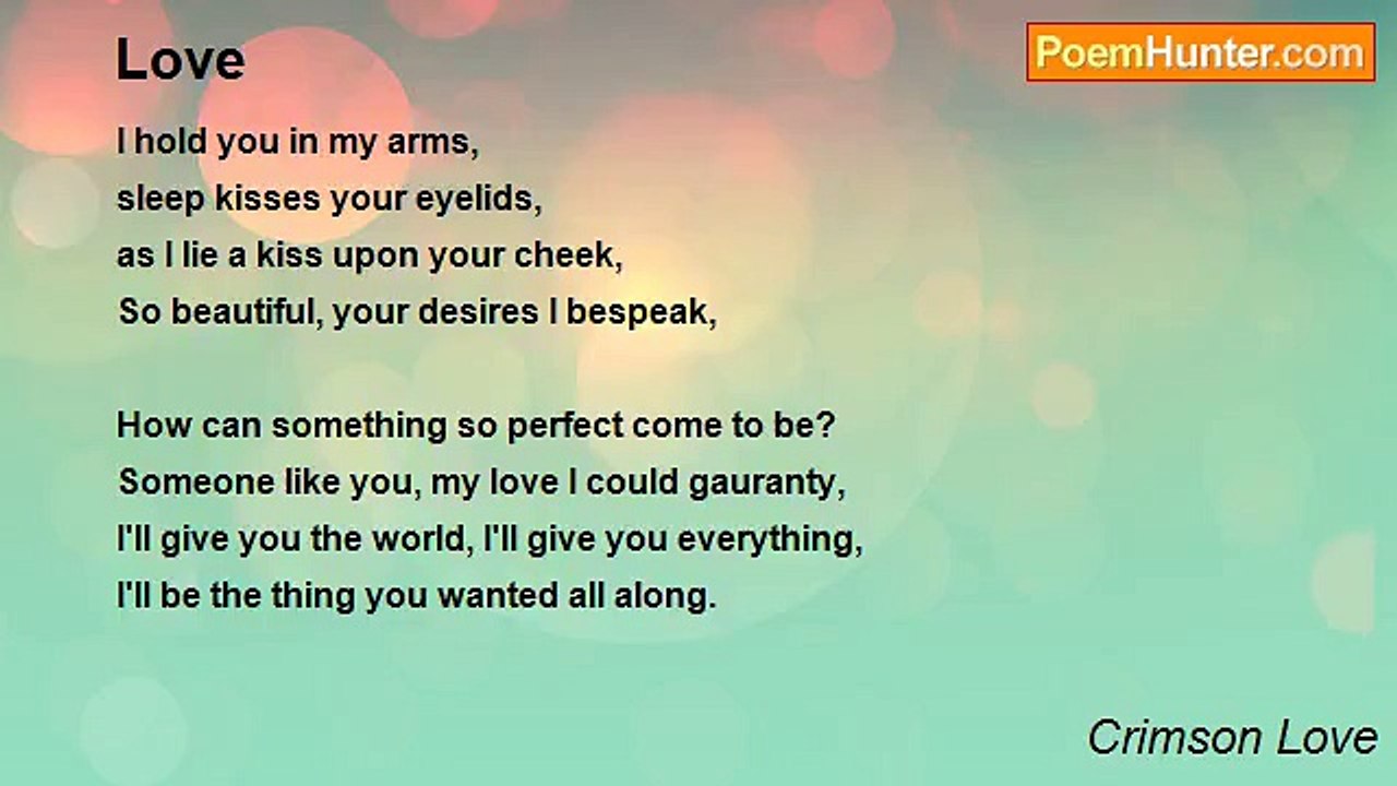 Crimson Love - Love