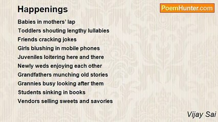 Vijay Sai - Happenings