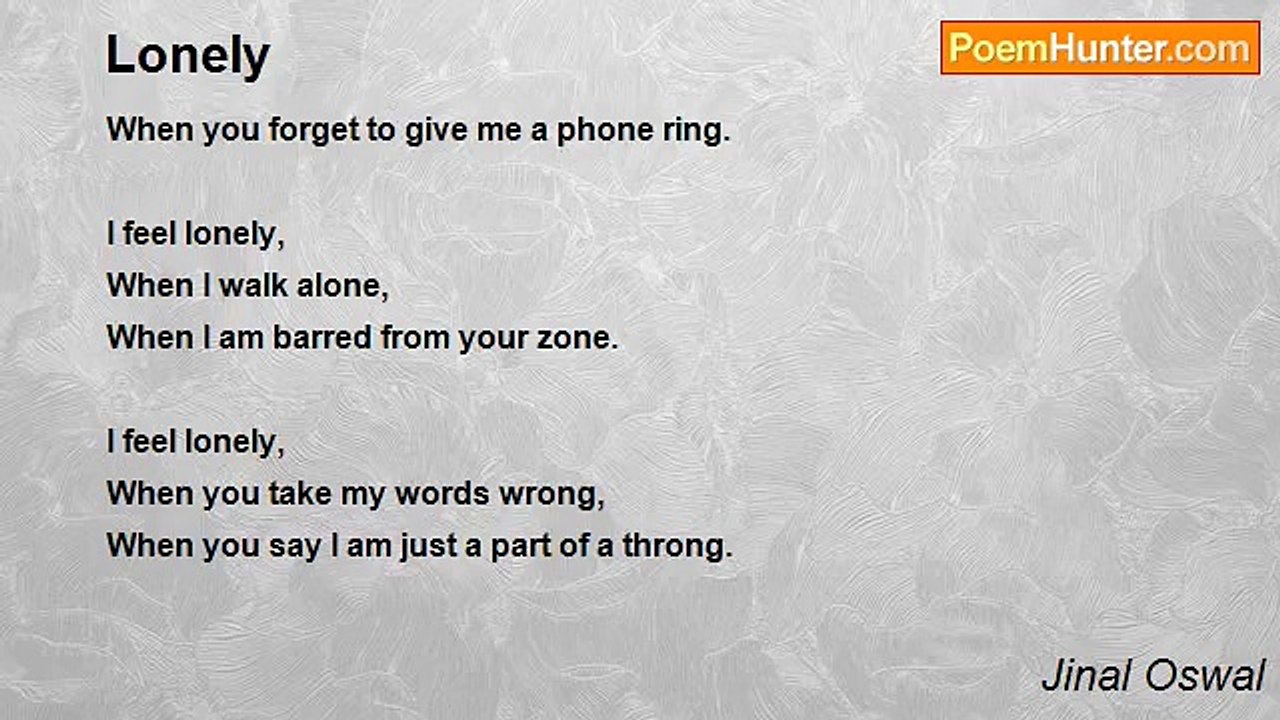 Jinal Oswal - Lonely