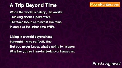 Prachi Agrawal - A Trip Beyond Time