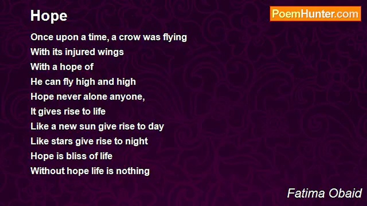 Fatima Obaid - Hope