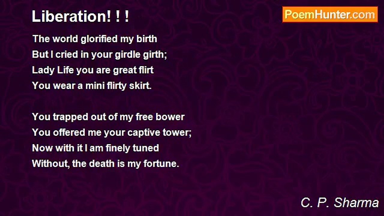 C. P. Sharma - Liberation! ! !