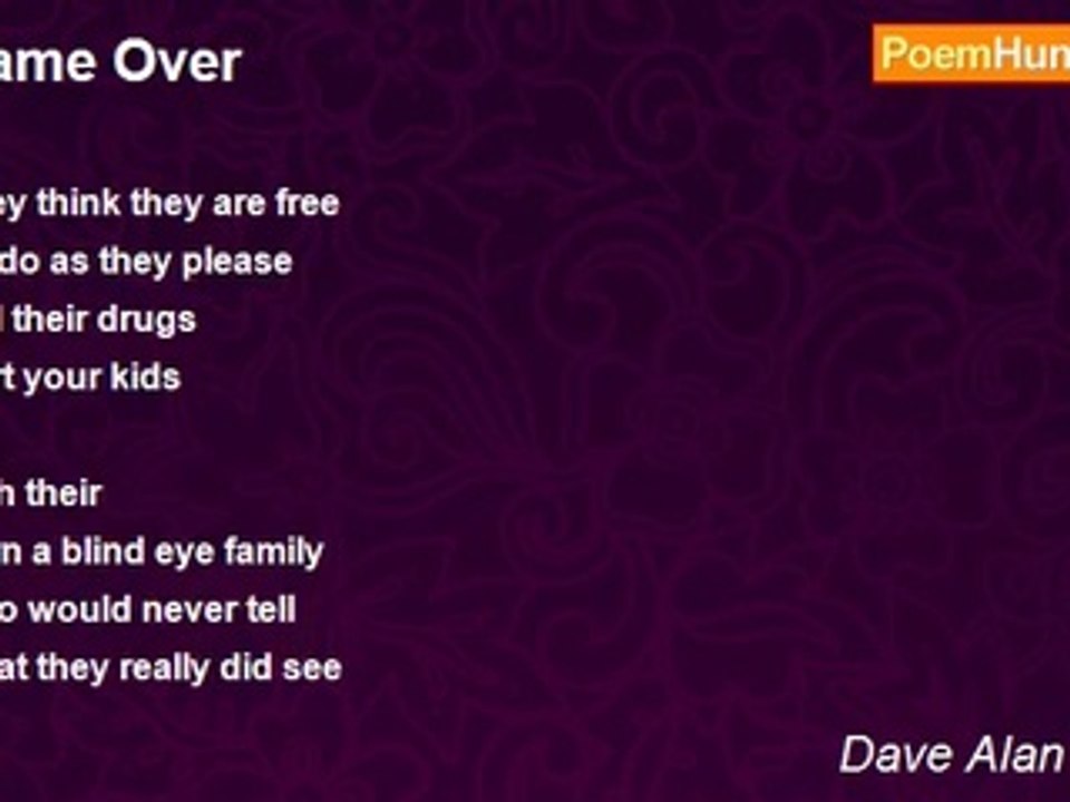 Dave Alan Walker - Game Over