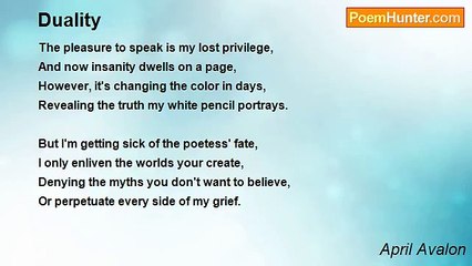 April Avalon - Duality