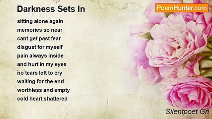 Silentpoet Grl - Darkness Sets In