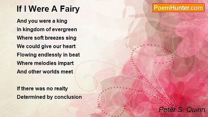 Peter S. Quinn - If I Were A Fairy