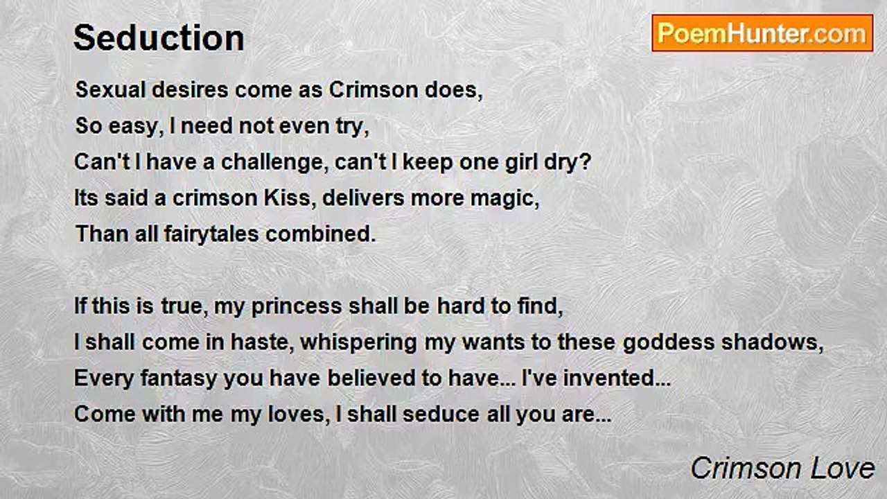 Crimson Love - Seduction