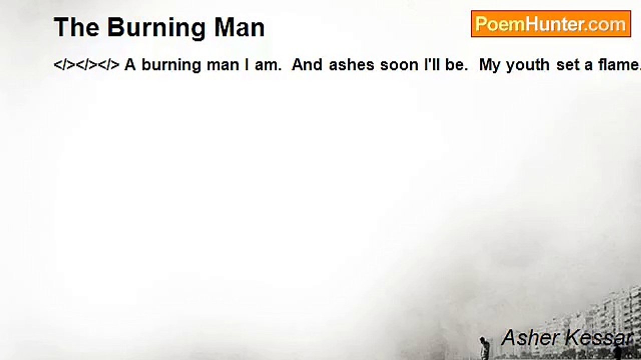 Asher Kessar - The Burning Man