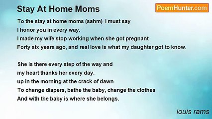 louis rams - Stay At Home Moms