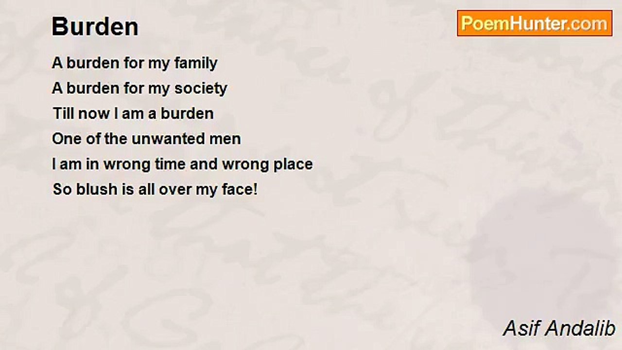 Asif Andalib - Burden