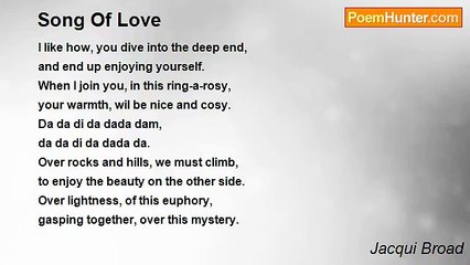 Jacqui Broad - Song Of Love