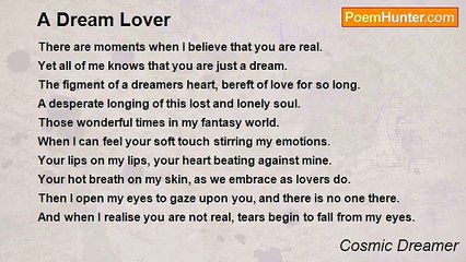 Cosmic Dreamer - A Dream Lover