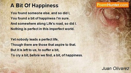 Juan Olivarez - A Bit Of Happiness