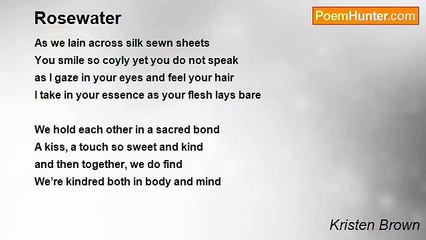 Kristen Brown - Rosewater