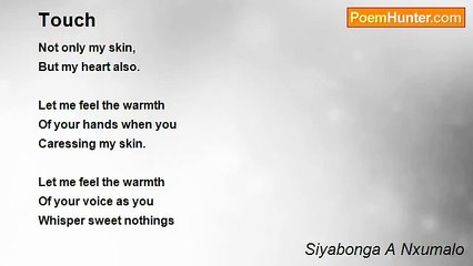 Siyabonga A Nxumalo - Touch