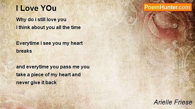 Arielle Friese - I Love YOu